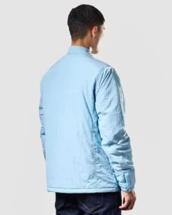 Weekend Offender Vinnie Thermo Over-Shirt Winter Sky Blue 11 Weekend Offender Vinnie Thermo Over-Shirt Winter Sky Blue -Clothing Shop OSAW2315 VINNIE THERMO WINTER SKY 1037 MODEL