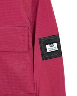 Weekend Offender Kell Field Over-Shirt Magenta -Clothing Shop OSSS23 05 KELL MAGENTA 1788