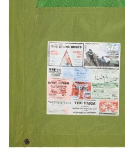 Weekend Offender Porter Pocket Over-Shirt Kiwi Green -Clothing Shop OSSS2302 PORTER KIWI 7391