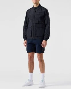 Weekend Offender Kell Field Over-Shirt Navy -Clothing Shop OSSS2305 KELL NAVY 5736 MODEL