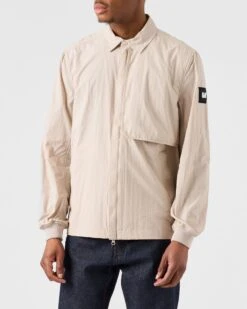 Weekend Offender Eubank Over-Shirt Pumice -Clothing Shop OSSS2309 EUBANK PUMICE 4964