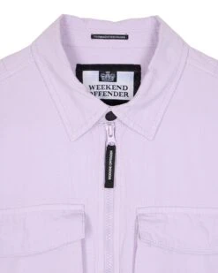 Weekend Offender Formella Garment Dye Over-Shirt Wisteria -Clothing Shop OSSS2312 FORMELLA WISTERIA 0251