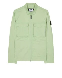 Weekend Offender Formella Over-Shirt Pale Moss Green