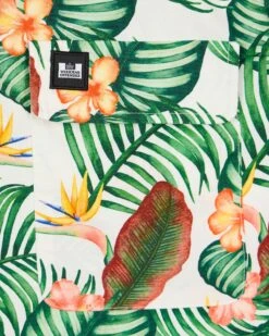 Weekend Offender White Lotus Over-Shirt White Lotus Print 12 Weekend Offender White Lotus Over-Shirt White Lotus Print -Clothing Shop OSSS24 WHITE LOTUS OVERSHIRT 2446