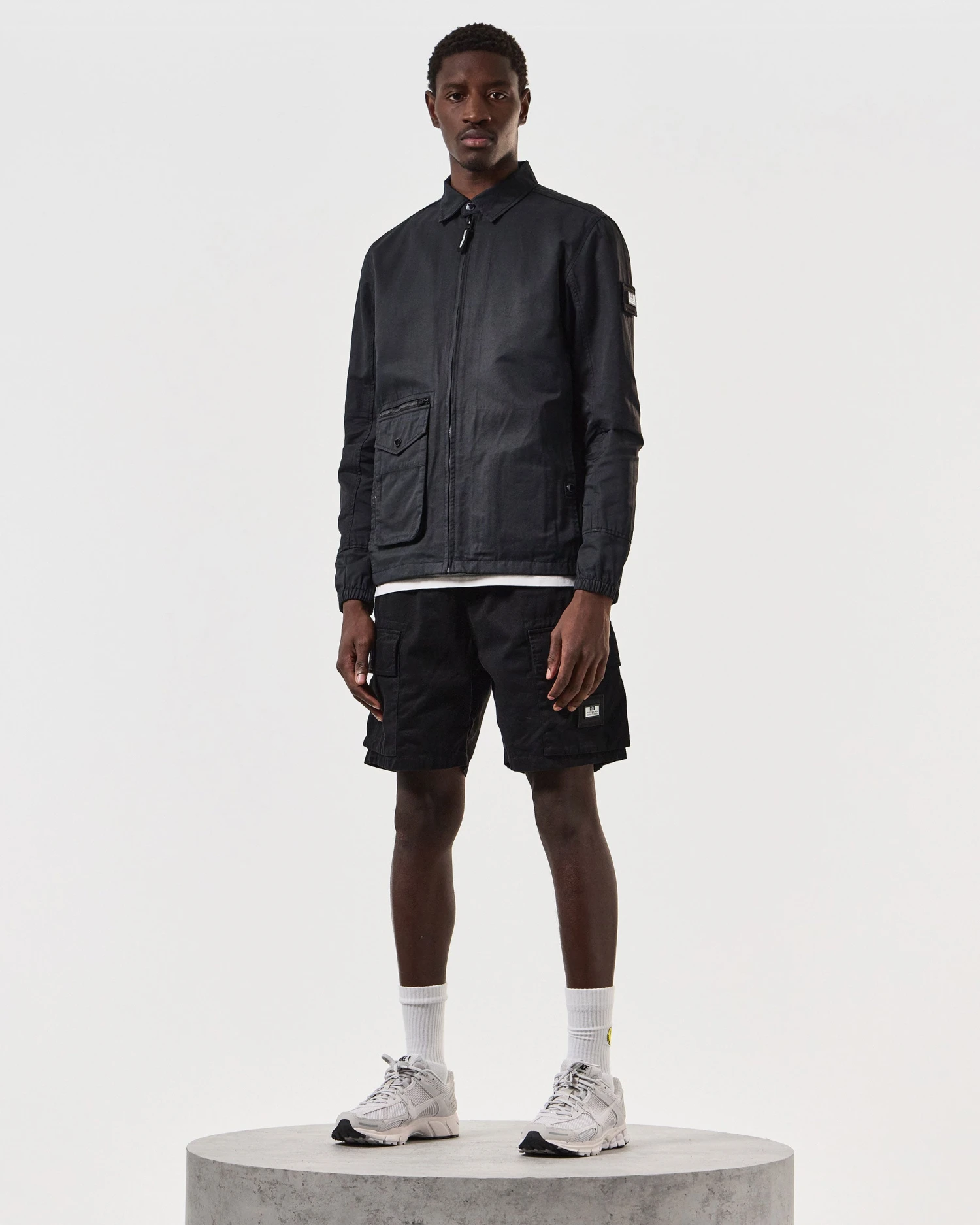 Weekend Offender Vinnie Over-Shirt Black 2 Weekend Offender Vinnie Over-Shirt Black - Image 2