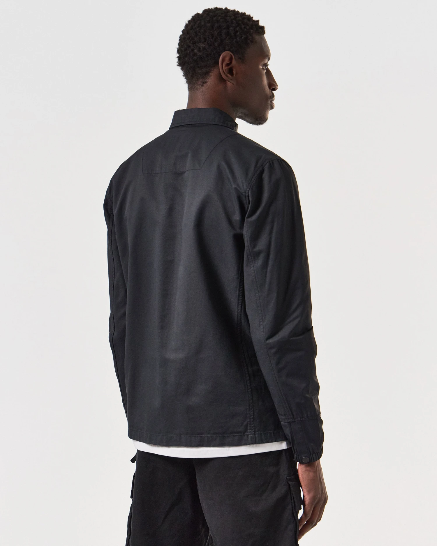 Weekend Offender Vinnie Over-Shirt Black 4 Weekend Offender Vinnie Over-Shirt Black - Image 4