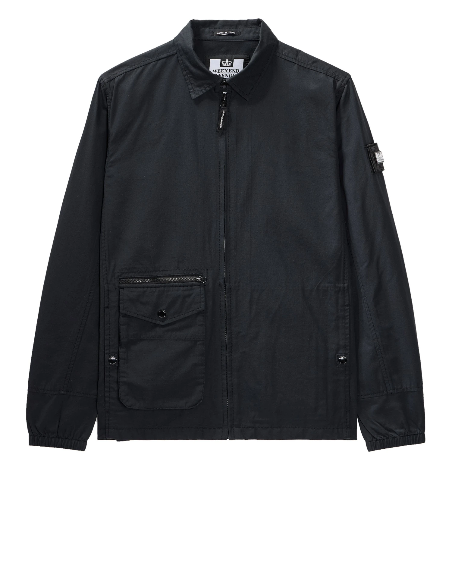 Weekend Offender Vinnie Over-Shirt Black 1 Weekend Offender Vinnie Over-Shirt Black