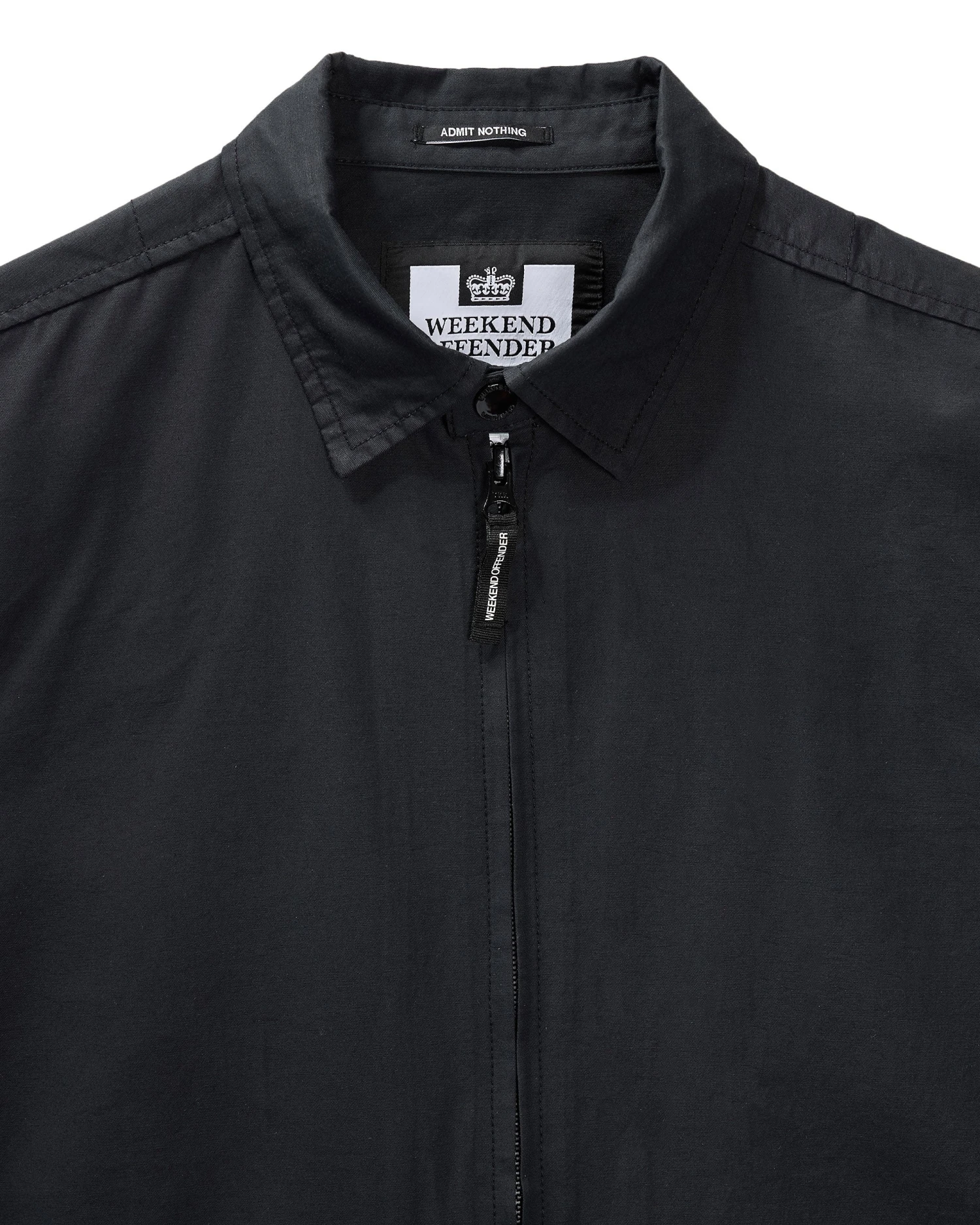 Weekend Offender Vinnie Over-Shirt Black 5 Weekend Offender Vinnie Over-Shirt Black - Image 5