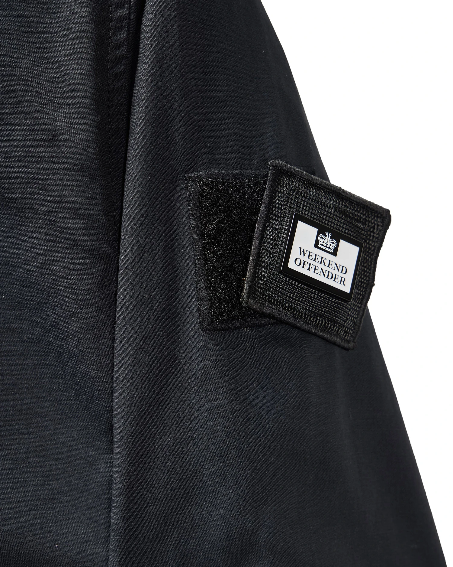 Weekend Offender Vinnie Over-Shirt Black 7 Weekend Offender Vinnie Over-Shirt Black - Image 7