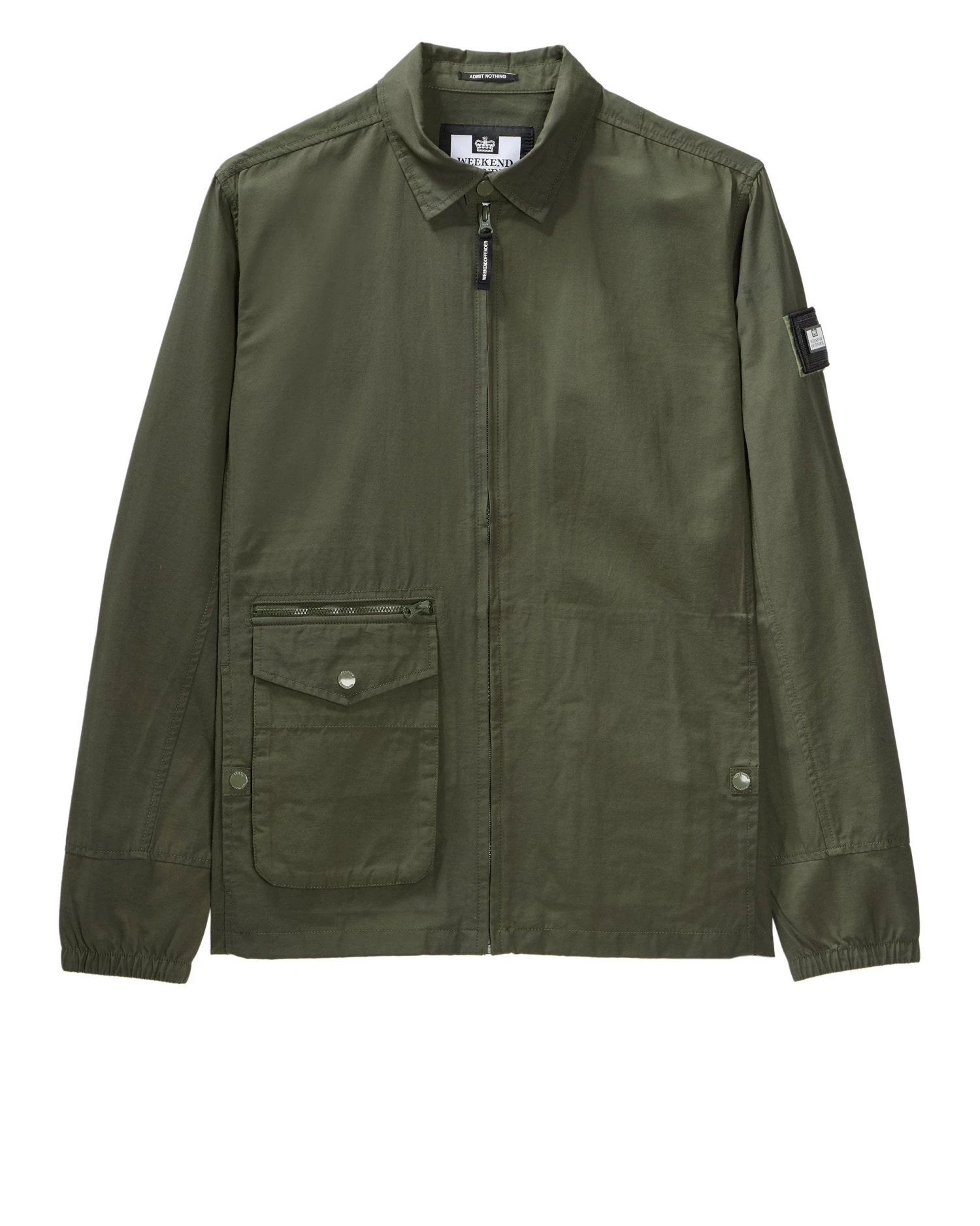 Weekend Offender Vinnie Over-Shirt Castle Green 1 Weekend Offender Vinnie Over-Shirt Castle Green