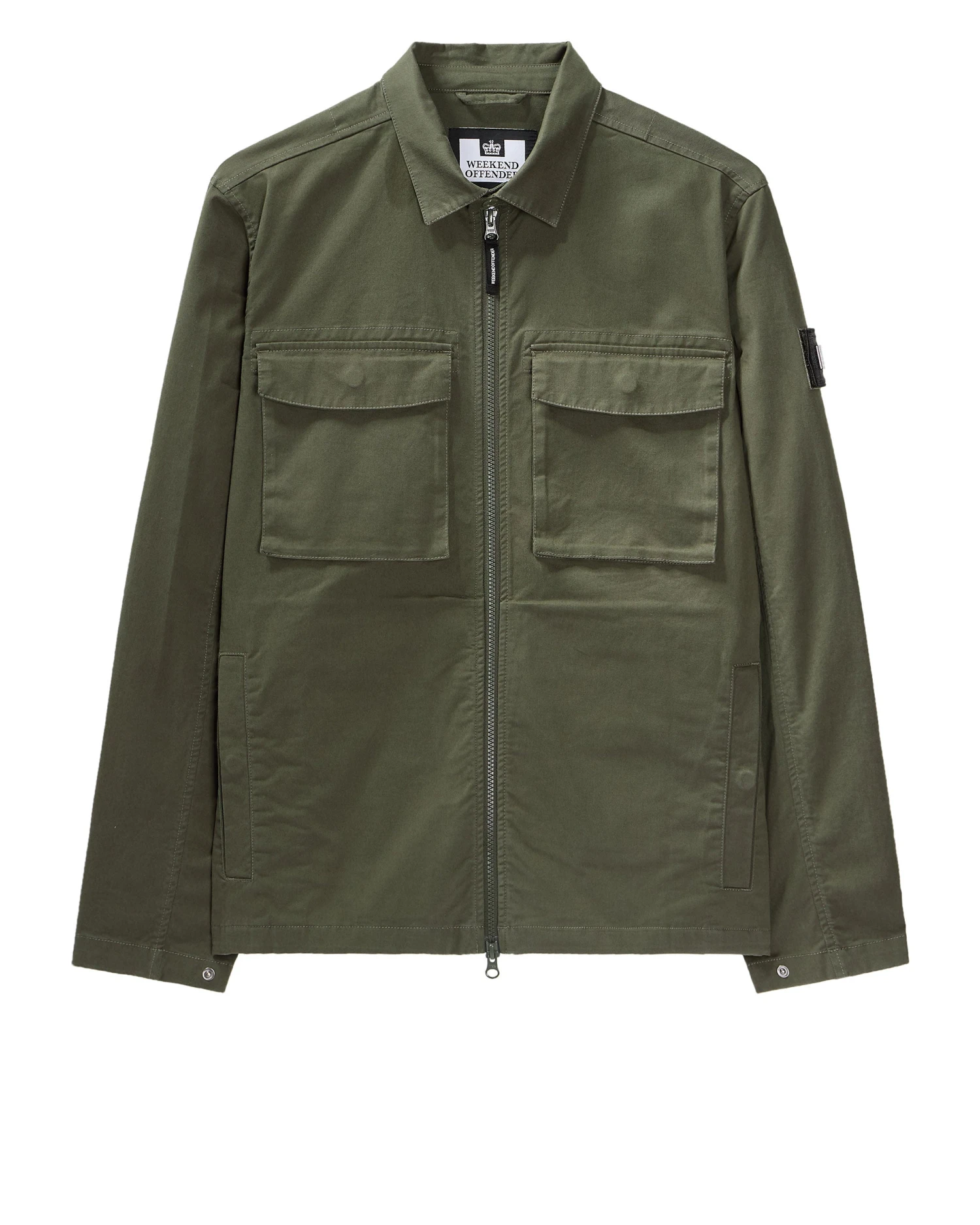 Weekend Offender Formella Over-Shirt Castle Green 1 Weekend Offender Formella Over-Shirt Castle Green