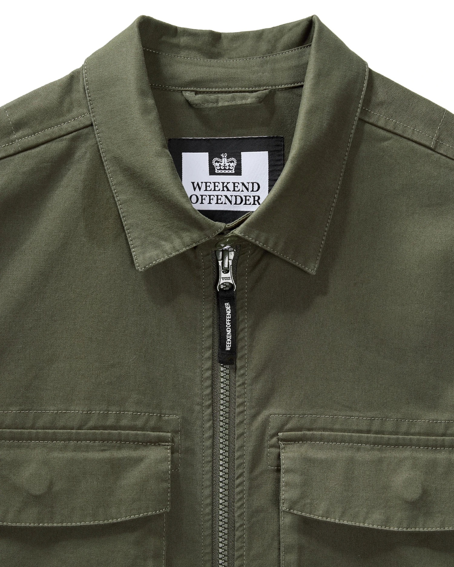 Weekend Offender Formella Over-Shirt Castle Green 7 Weekend Offender Formella Over-Shirt Castle Green - Image 7