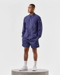 Weekend Offender Zingaro Lightweight Jacket Bright Navy -Clothing Shop OSSS2403 ZINGARO BRIGHT NAVY 4283 MODEL 7712bfe1 1269 4f7d bf2b e243e58872b6