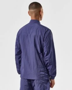 Weekend Offender Zingaro Lightweight Jacket Bright Navy -Clothing Shop OSSS2403 ZINGARO BRIGHT NAVY 4288 MODEL