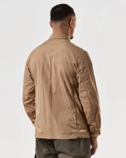 Weekend Offender Zingaro Lightweight Jacket Cognac Brown -Clothing Shop OSSS2403 ZINGARO COGNAC 7397
