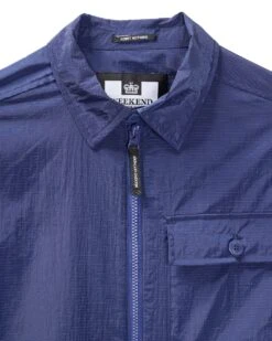 Weekend Offender Arapu Over-Shirt Bright Navy -Clothing Shop OSSS2408 ARAPU BRIGHT NAVY 9602
