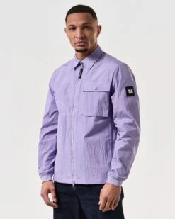 Weekend Offender Arapu Over-Shirt Periwinkle -Clothing Shop OSSS2408 ARAPU PERIWINKLE 7254