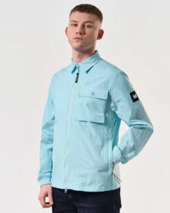 Weekend Offender Arapu Over-Shirt Saltwater Blue 9 Weekend Offender Arapu Over-Shirt Saltwater Blue -Clothing Shop OSSS2408 ARAPU SALTWATER 6227 MODEL