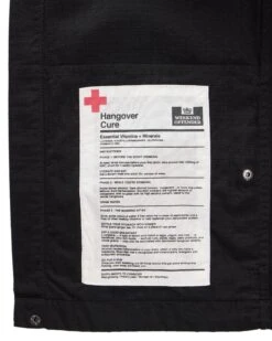 Weekend Offender Porter Over-Shirt Black -Clothing Shop OSSS2409 PORTER BLACK 11898