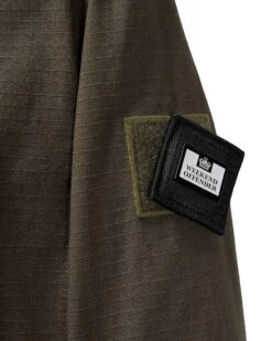 Weekend Offender Porter Over-Shirt Castle Green -Clothing Shop OSSS2409 PORTER CASTLE GREEN 10431WO