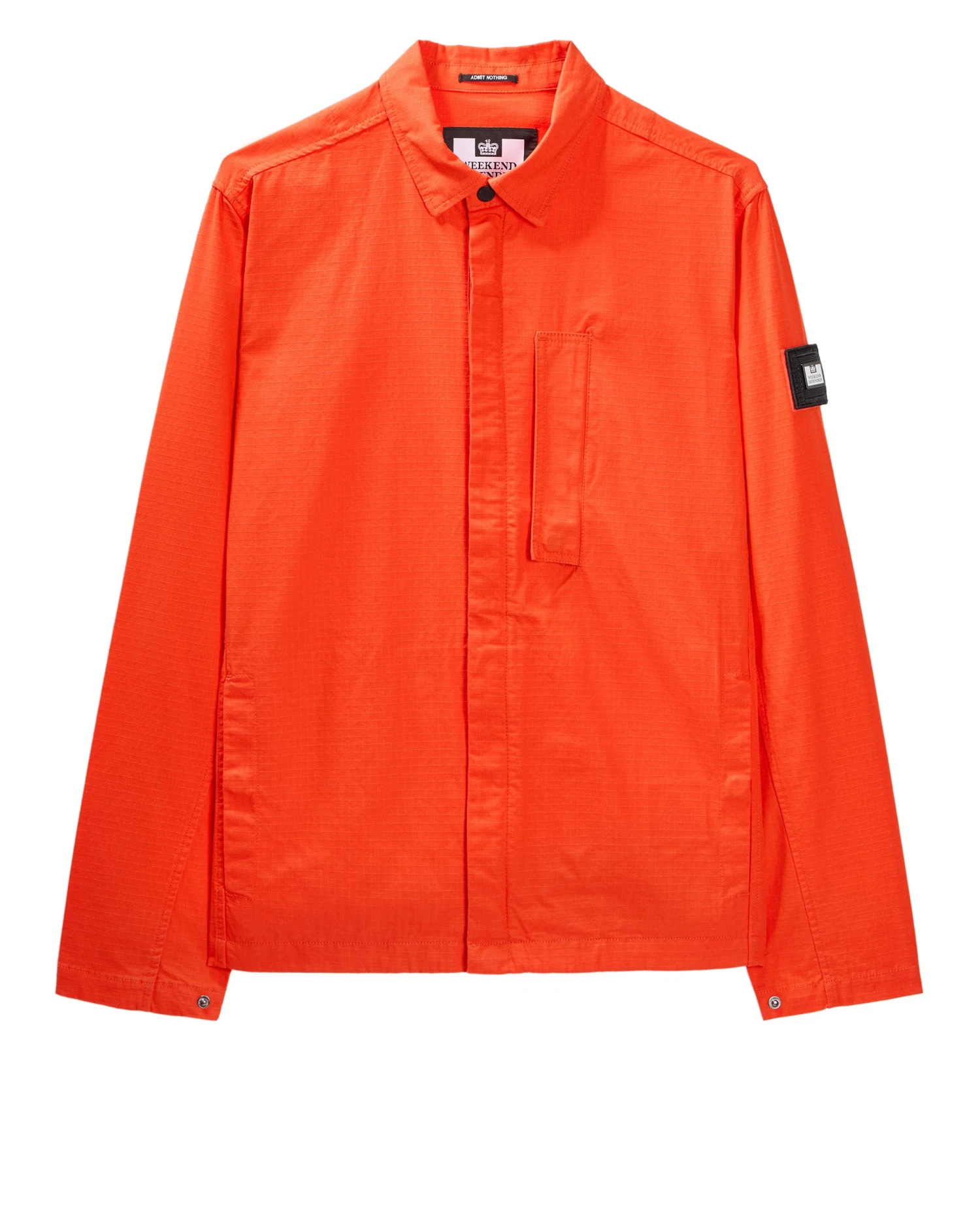 Weekend Offender Porter Over-Shirt Pure Orange 1 Weekend Offender Porter Over-Shirt Pure Orange