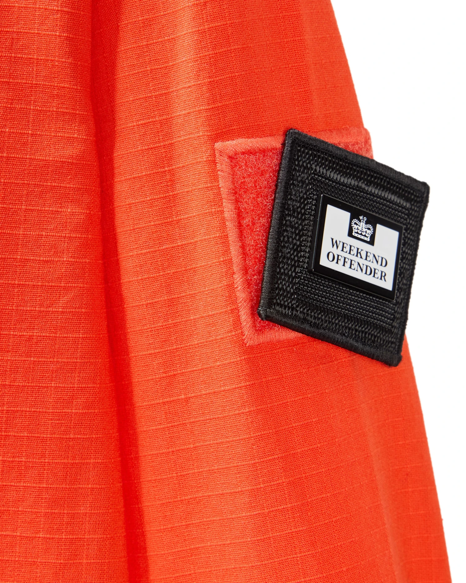 Weekend Offender Porter Over-Shirt Pure Orange 8 Weekend Offender Porter Over-Shirt Pure Orange - Image 8