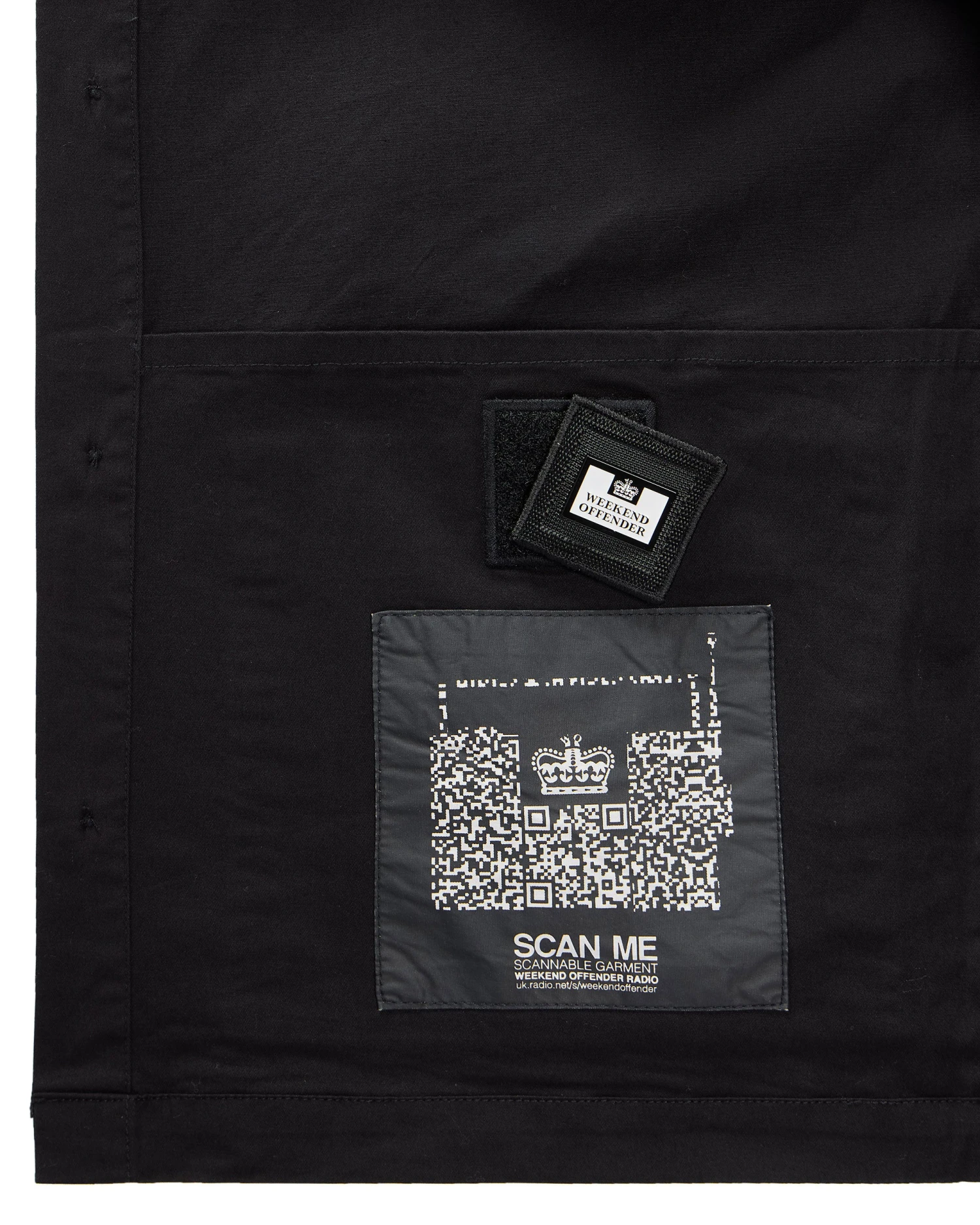 Weekend Offender Tavira Over-Shirt Black 5 Weekend Offender Tavira Over-Shirt Black - Image 5