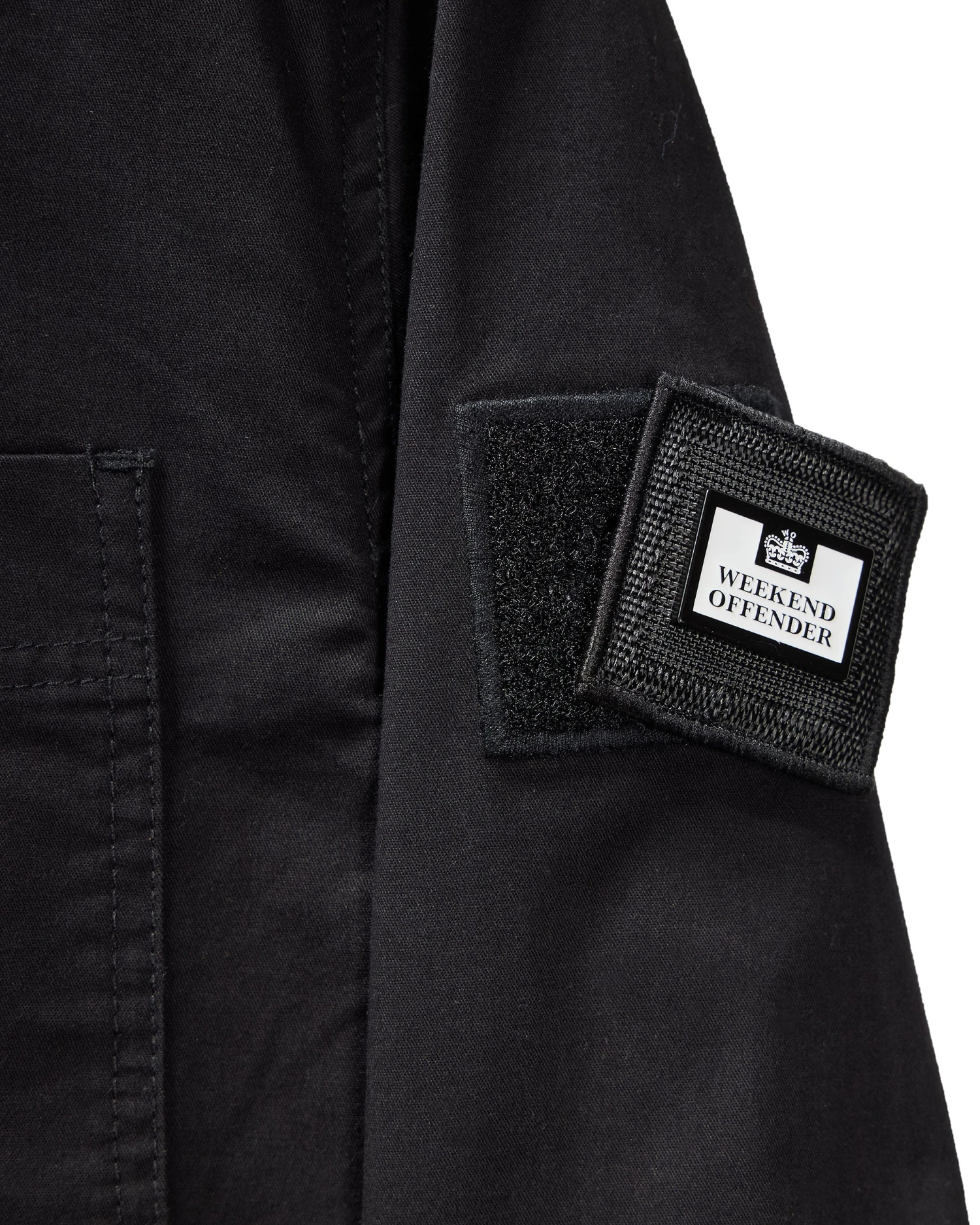 Weekend Offender Tavira Over-Shirt Black 8 Weekend Offender Tavira Over-Shirt Black - Image 8