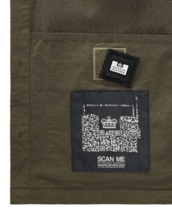 Weekend Offender Tavira Over-Shirt Castle Green -Clothing Shop OSSS2410 TAVIRA CASTLE GREEN 9758