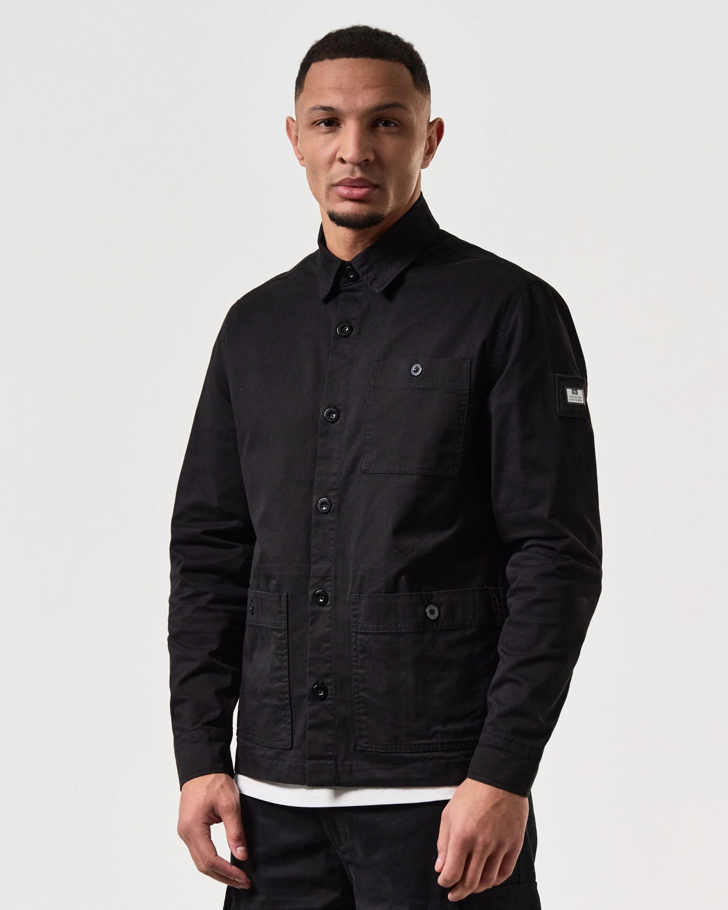Weekend Offender Tavira Over-Shirt Black 3 Weekend Offender Tavira Over-Shirt Black - Image 3