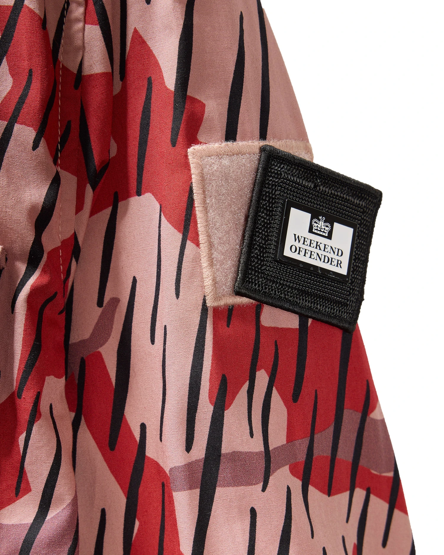 Weekend Offender Waya Over-Shirt Blaze Red Rain Camo 5 Weekend Offender Waya Over-Shirt Blaze Red Rain Camo - Image 5