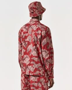 Weekend Offender Waya Over-Shirt Blaze Red Rain Camo 10 Weekend Offender Waya Over-Shirt Blaze Red Rain Camo -Clothing Shop OSSS2420 WAYA CAMO BLAZE RAIN 6921