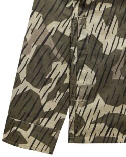 Weekend Offender Waya Over-Shirt Castle Green Rain Camo -Clothing Shop OSSS2420 WAYA CAMO CASTLE GREEN 9135