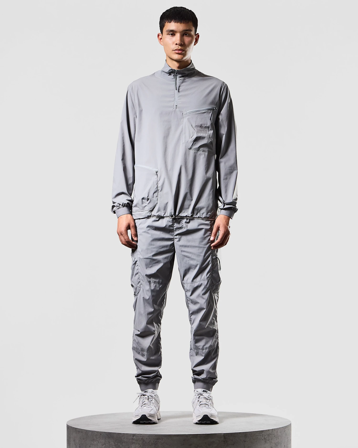 Weekend Offender Nunez Over-Top Light Grey 3 Weekend Offender Nunez Over-Top Light Grey - Image 3
