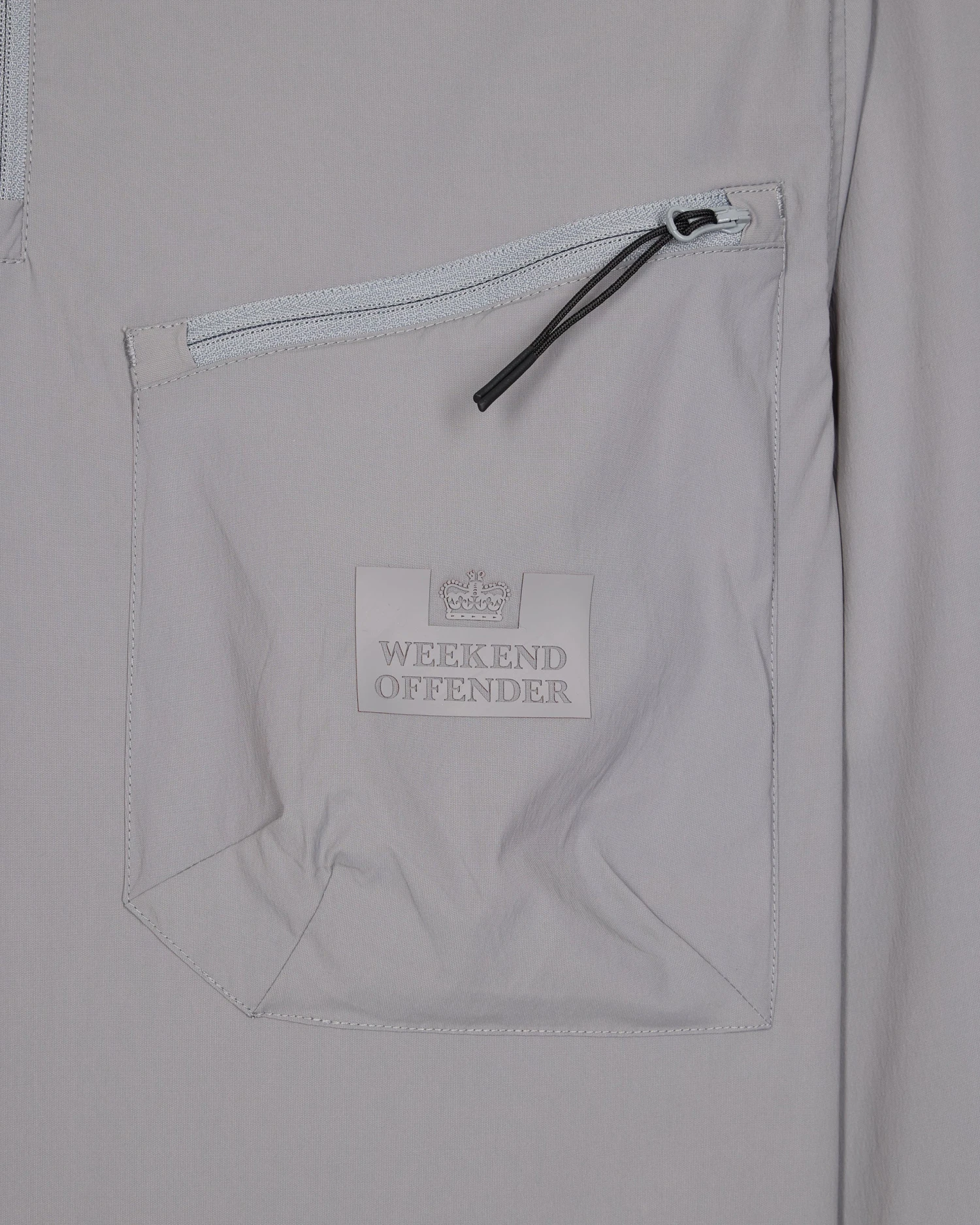 Weekend Offender Nunez Over-Top Light Grey 6 Weekend Offender Nunez Over-Top Light Grey - Image 6