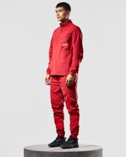 Weekend Offender Nunez Over-Top Scarlet Red -Clothing Shop OTAW2305 NUNEZ SCARLET 1445 MODEL