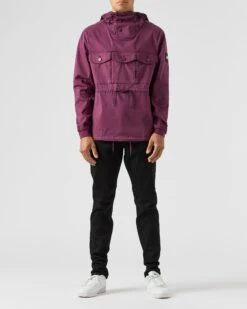Weekend Offender Kovags Over-Top Deep Plum -Clothing Shop OTAW2312 KOVAGS DEEP PLUM 1898 MODEL