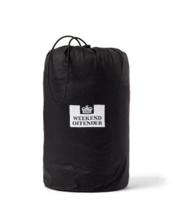 Weekend Offender Browne Packable Jacket Black -Clothing Shop PACKAWAY BAG BLACK 5115