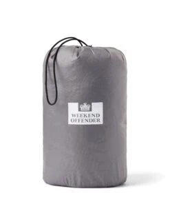 Weekend Offender Browne Packable Jacket Light Grey -Clothing Shop PACKAWAY BAG LIGHT GREY 5112