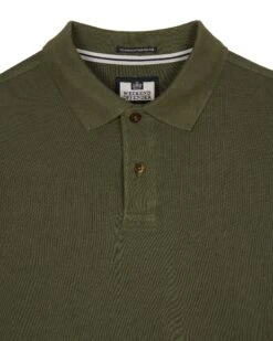 Weekend Offender Austin Long Sleeve Polo Shirt Dark Green -Clothing Shop POAW22 14 AUSTIN DARK GREEN 7992
