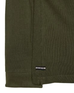 Weekend Offender Austin Long Sleeve Polo Shirt Dark Green -Clothing Shop POAW22 14 AUSTIN DARK GREEN 7994