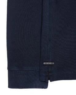 Weekend Offender Austin Long Sleeve Polo Shirt Navy -Clothing Shop POAW22 14 AUSTIN NAVY 7970