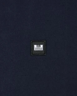 Weekend Offender Carola Long Sleeve Polo Shirt Navy/House Check -Clothing Shop POAW23 18 CAROLA NAVY 2324