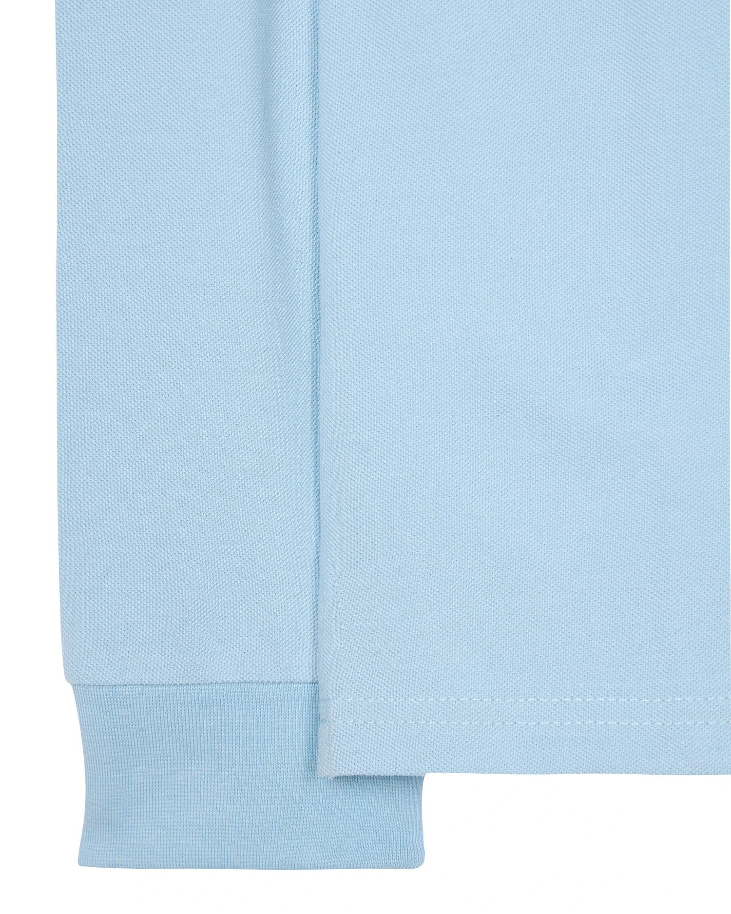 Weekend Offender Carola Long Sleeve Polo Shirt Winter Sky/Blue House Check 7 Weekend Offender Carola Long Sleeve Polo Shirt Winter Sky/Blue House Check - Image 7