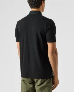 Weekend Offender Schooling Polo Shirt Black -Clothing Shop POAW2316 SCHOOLING BLACK 1944 MODEL