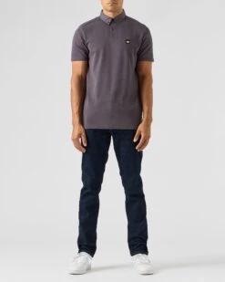 Weekend Offender Schooling Polo Shirt Greystone -Clothing Shop POAW2316 SCHOOLING GREYSTONE 1852 MODEL