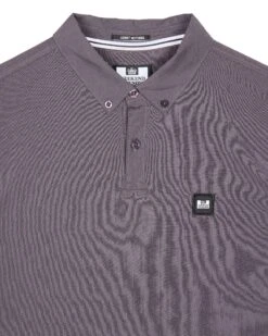 Weekend Offender Schooling Polo Shirt Greystone -Clothing Shop POAW2316 SCHOOLING GREY STONE 6279