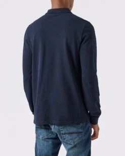 Weekend Offender Boman Long Sleeve Polo Shirt Navy 10 Weekend Offender Boman Long Sleeve Polo Shirt Navy -Clothing Shop POAW2323 BOMAN NAVY 0210 MODEL