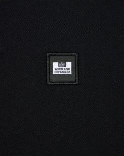 Weekend Offender Dice Long Sleeve Polo Shirt Black -Clothing Shop POAW3220 DICE BLACK 0989