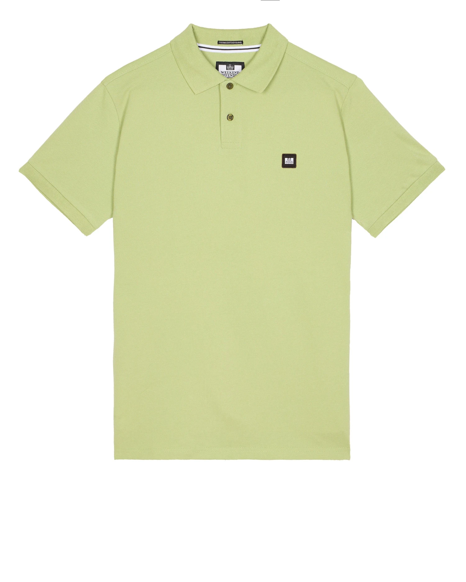 Weekend Offender Caneiros Polo Shirt Fern Moss 1 Weekend Offender Caneiros Polo Shirt Fern Moss